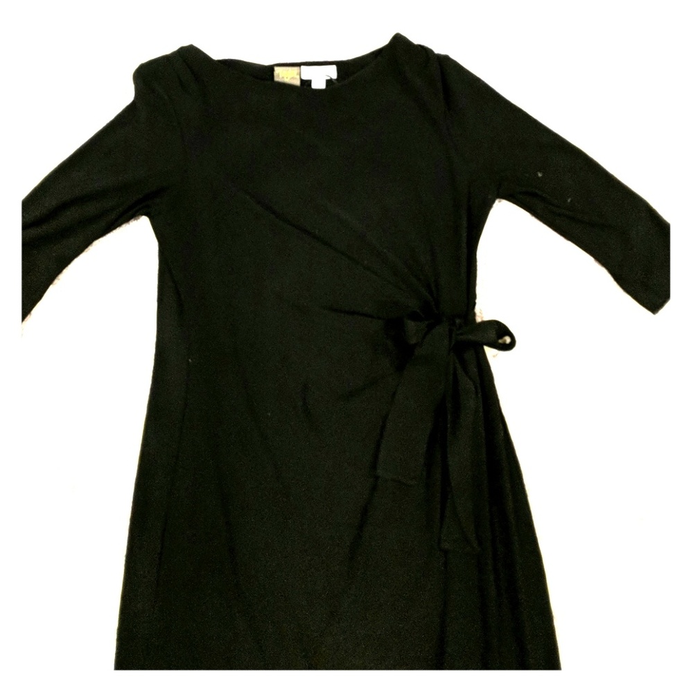 Pea in the Pod Black Maternity Dress